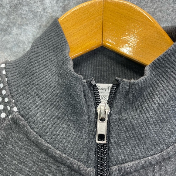 Authentic Disney Parks Women’s Minnie Mouse Jacket Size XS Raglan Polka Dot - Picture 5 of 10